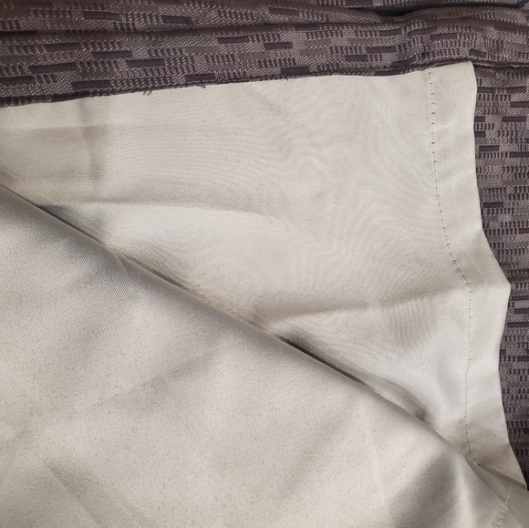 I pair grey-lined,blackout panels - Picture 2 of 2